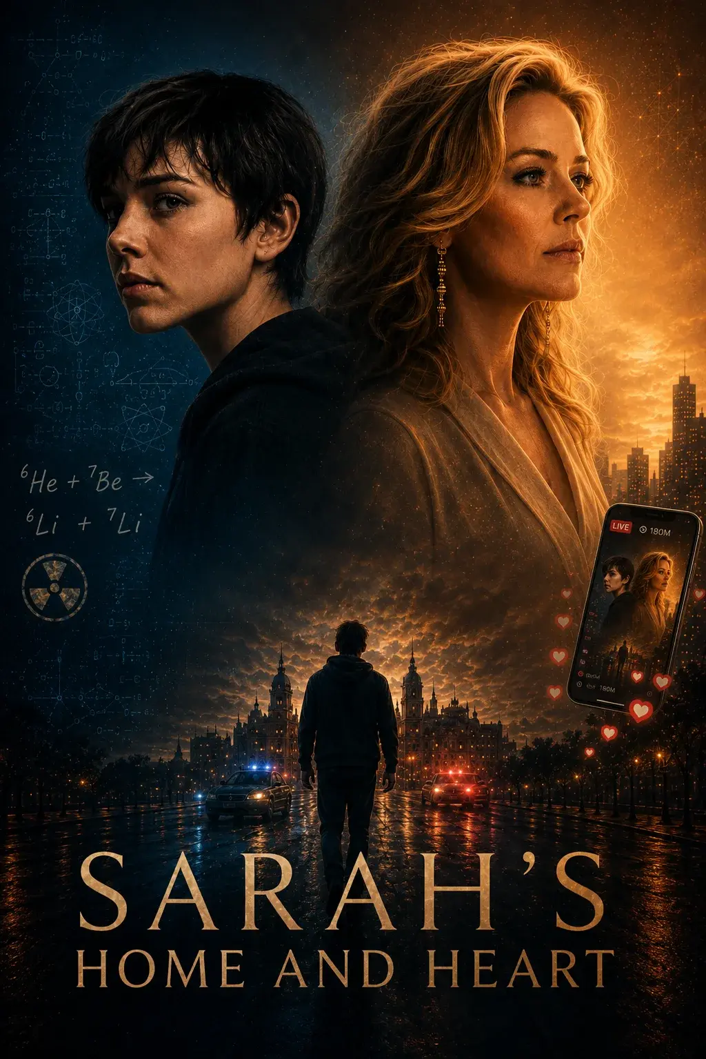 Key art for the screenplay Sarah's Home and Heart