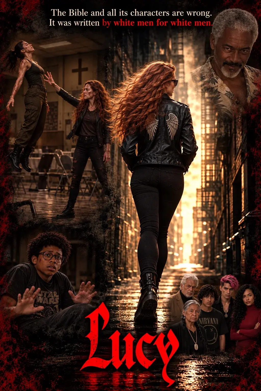 Key art for the screenplay Lucy