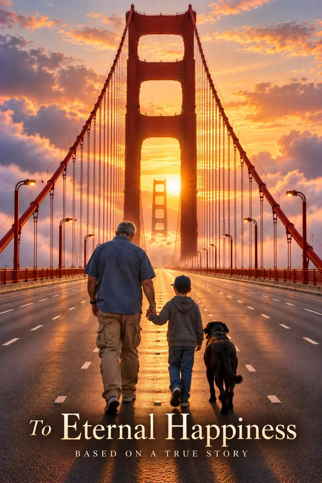 Key art for the screenplay To Eternal Happiness