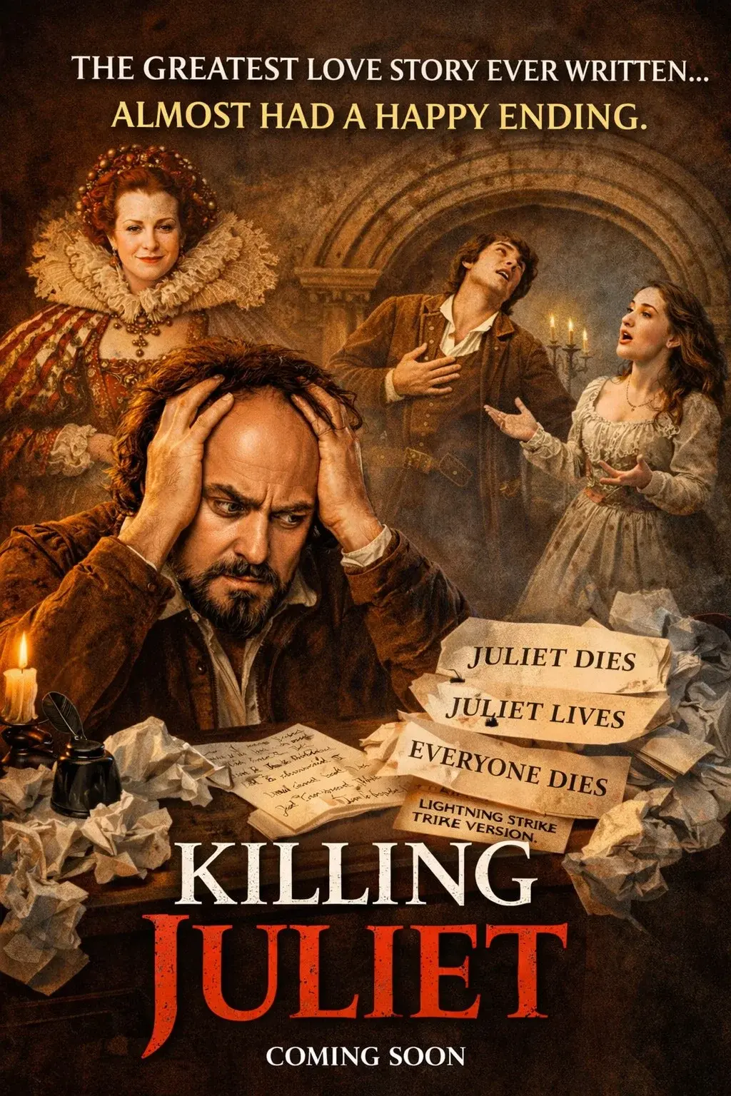 Key art for the screenplay Killing Juliet
