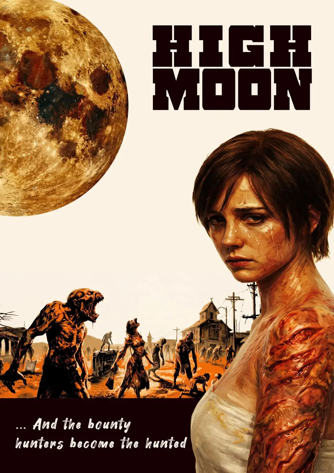 Key art for the screenplay High Moon screenplay