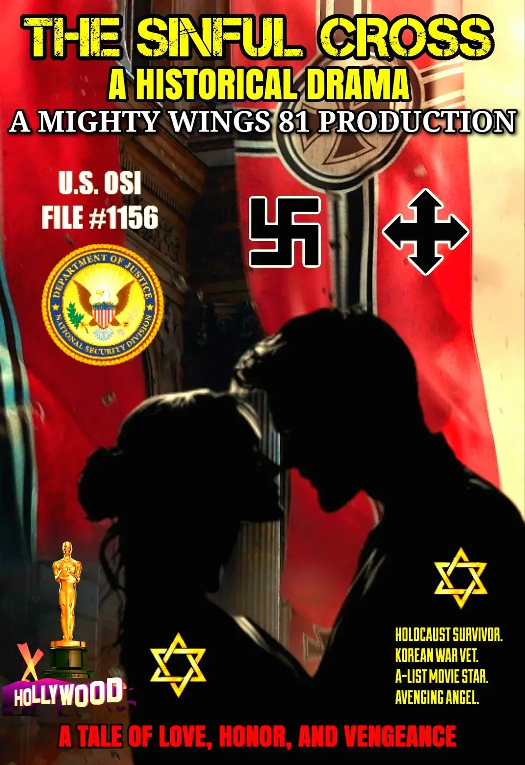 Key art for the screenplay The Sinful Cross
