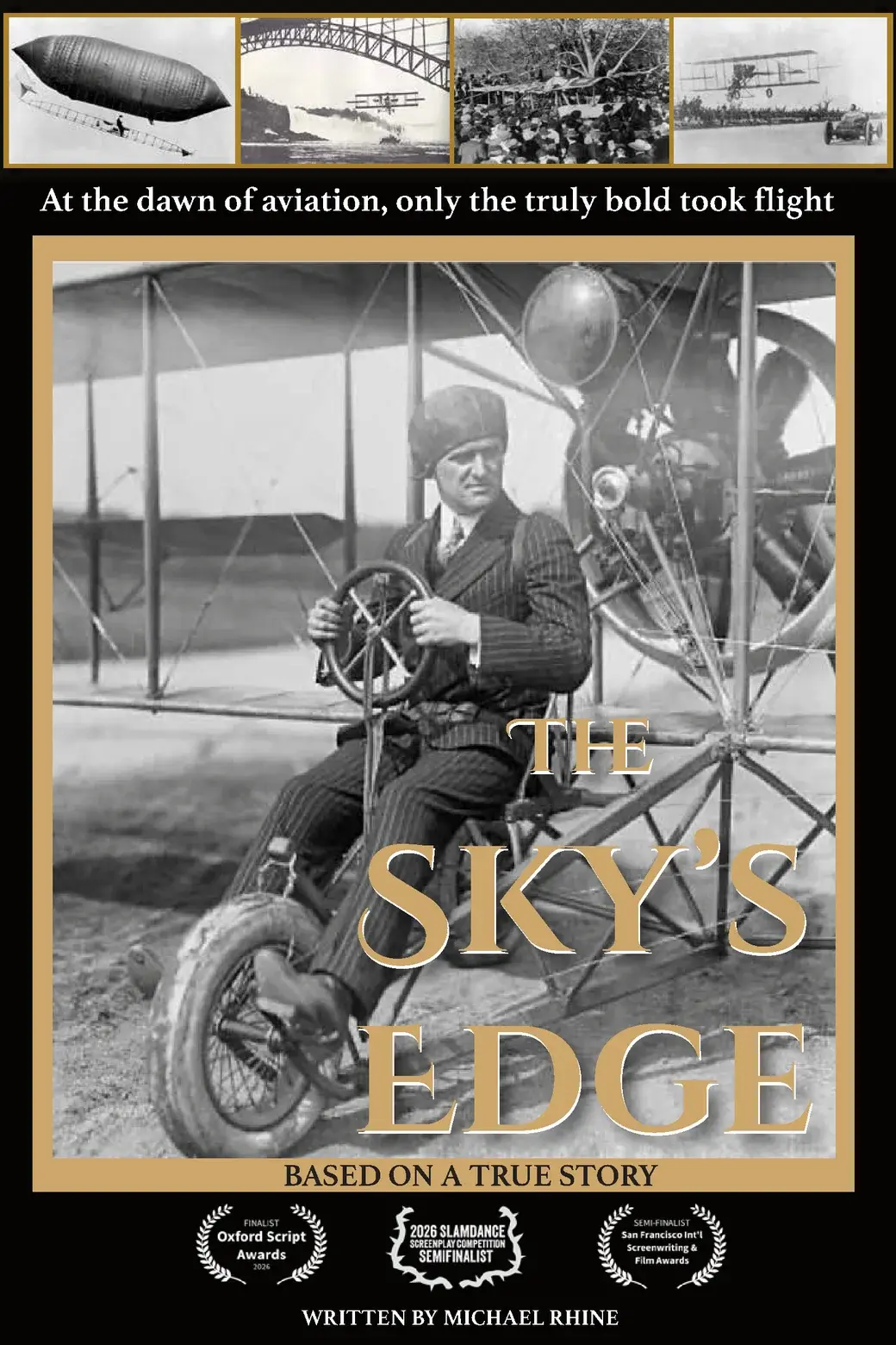 Key art for the screenplay The Sky’s Edge
