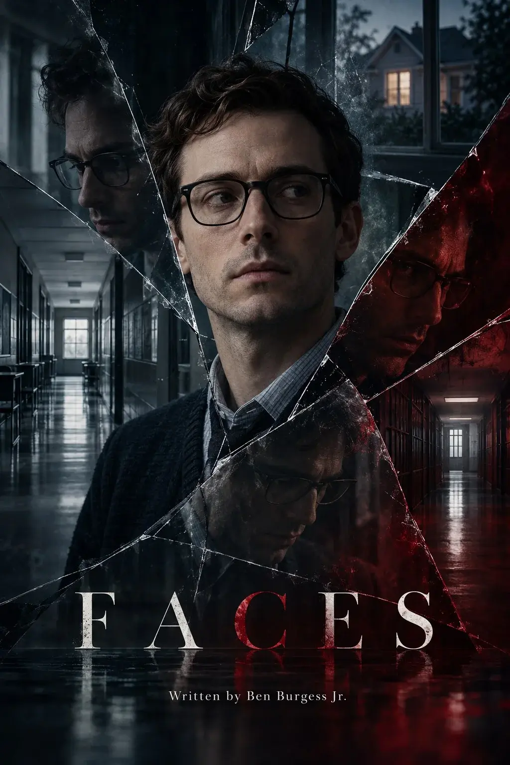 Key art for the screenplay Faces