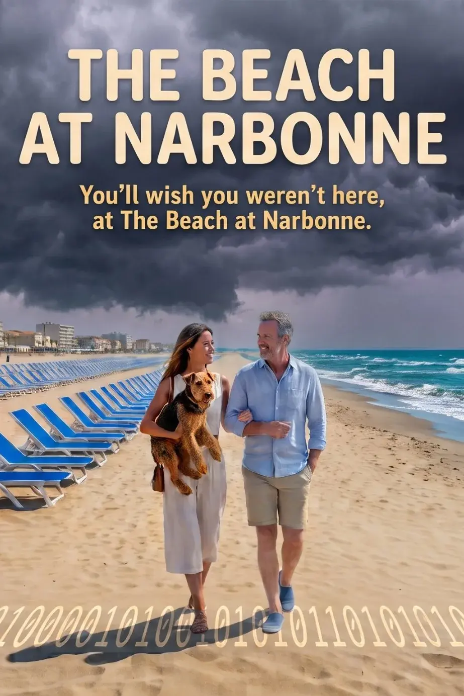 Key art for the screenplay The Beach at Narbonne