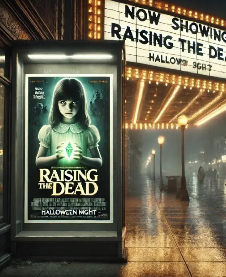 Key art for the screenplay Raising The Dead