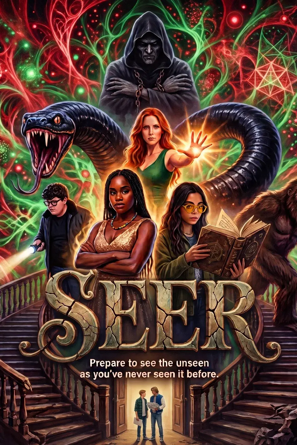 Key art for the screenplay Seer
