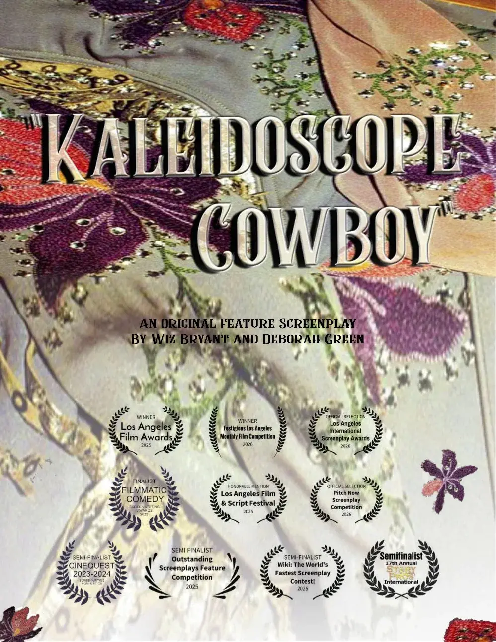 Key art for the screenplay KALEIDOSCOPE COWBOY