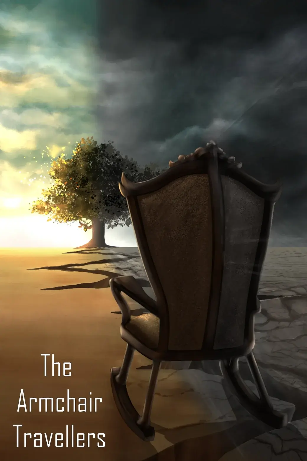 Key art for the screenplay THE ARMCHAIR TRAVELLERS